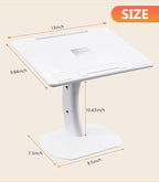 Car Desk for Laptop Tablet iPad Book for Driver Passenger Seat | Detachable Angle Adjustable Car Seat Tray Table, Portable Laptop Stand for Car Vehicle Camping Travel, Easy Operation - Image 8