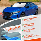Foldable Front Windshield Sunshade fit for Nissan Sentra 2020-2026 - Image 4