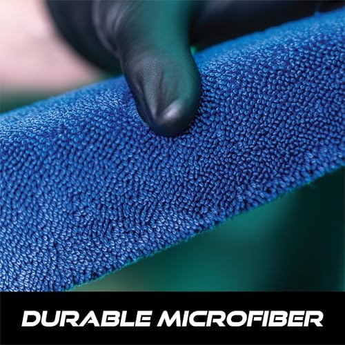 VIKING Microfiber Wheel Cleaning Brush for Car Detailing, Metal Free Design - Image 6