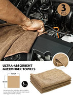 Fantasticlean Car Detailing Brush Set, Interior Leather Cleaning Kit, 9PCS - Image 6