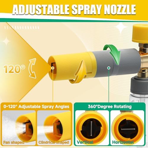 JOEJET Pressure Washer Foam Cannon with Short Gun, Mini Foam Cannon 100ml - Image 4