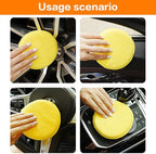 FONAROLL Microfiber Wax Applicator Pads, Car Wax Applicator, Buffing & Detail Polishing Foam Pads for Car Cleaning and Fine Polishing (5" Diameter, 6 Pack) - Yellow - Image 6