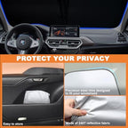 Foldable Front Windshield Sunshade fit for BMW X3 2018-2026 - Image 4
