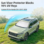 Windshield Sun Shade for Honda CRV 2017-2026 Sunshade - Image 2