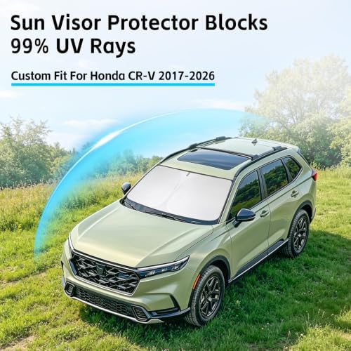 Windshield Sun Shade for Honda CRV 2017-2026 Sunshade - Image 2