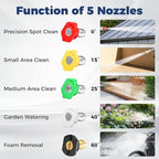 Foam Cannon for Pressure Washer, Foam Sprayer Car Wash - Image 5