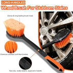 18FT Reach 6-in-1 Car Wash Brush Kit with Telescopic Pole for RV - Image 5