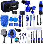 37Pcs Car Detailing Kit, Car Detailing Brush Set, Car Wash Cleaning Kit, Car Detailing Brushes, Professional Car Care Kit for Interior Exterior Wheels, (Drill is NOT Included) by Unknown