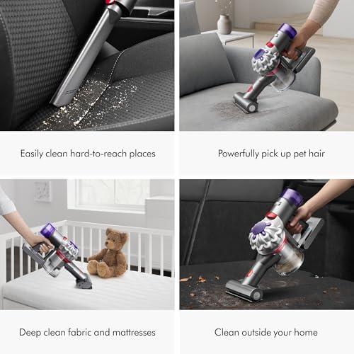 Dyson Car+Boat Handheld Vacuum, Cordless and Lightweight, Cleans Hard Surfaces and Upholstery, 115AW, 2 Power Modes, Up to 50 Minutes² - Image 6