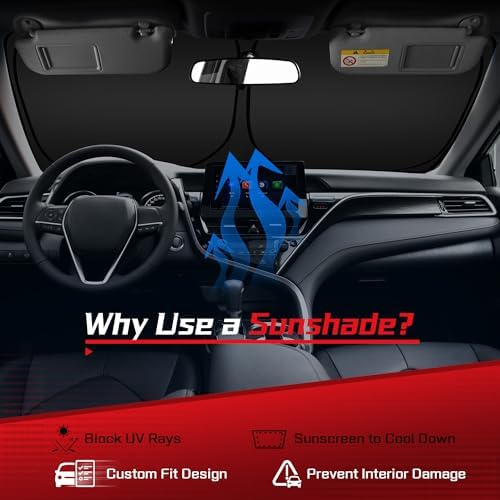 ARISMOTOR Windshield Sun Shade for Honda Passport 2026-2027 - Image 3