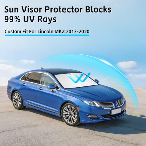Windshield Sun Shade for Lincoln MKZ 2013-2020 Sunshade - Image 2