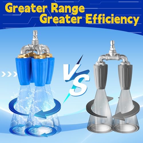 4-in-1 Turbo Nozzle Pressure Washer, 1/4" Quick Connect, 4-6 GPM - Image 3