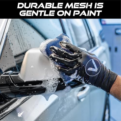 VIKING Mesh Bug Sponge, Bug and Tar Remover for Car, 6 Pack - Image 3