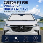 Custom Fit Windshield Sun Shade for Buick Enclave 2018-2025 - Image 2