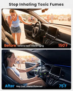 REEVAA Car Windshield Sun Shade for Honda Odyssey 2026 - Image 2