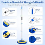 HIPPIH 62" Car Wash Brush kit with Long Handle & 3 Scratch-Free Refill Mitt - Image 5