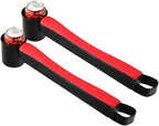 Supin 2 Prices Car Seat Gap Filler Pad PU Leather Console Side Pocket Organizer and one Cup for Cellphone Wallet Coin Key (Black+Red) - Image 9