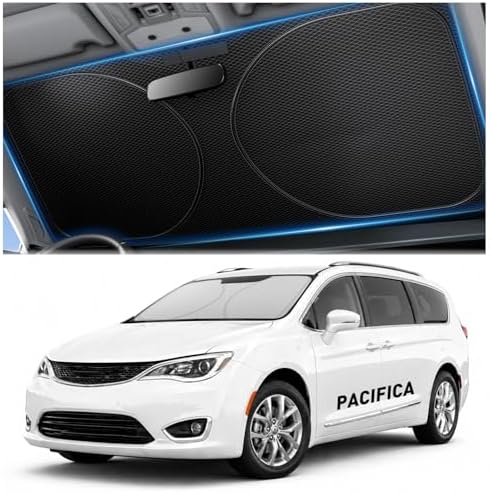 Zanch Windshield Sun Shade for Chrysler Pacifica 2017-2025 by Zanch