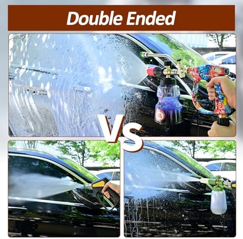 BEAR FORCE Foam Cannon Dual-Connector Accessory, Pressure Washer Double Tip Attachment for Soap Cannon, 5 Pressure Washer Sprayer Nozzles #035, 1/4" Quick Connect, for Car Wash, Car Detailing - Image 5