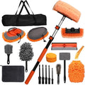Complete Car Wash Kit with 60inch Heavy-Duty Extension Pole by Unknown