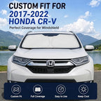 Custom Fit Windshield Sun Shade for Honda CRV CR-V 2017-2022 - Image 2