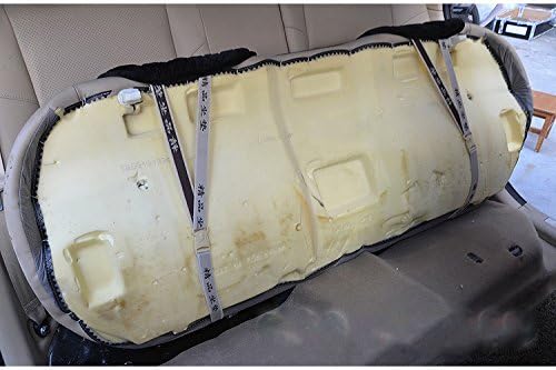 SEDETA Silk Velvet Auto Car Vehicle Long Rear Seat Chair Cover Protective Cushion Mat pad for Baby, SUV, Skin-Friendly c - Image 5