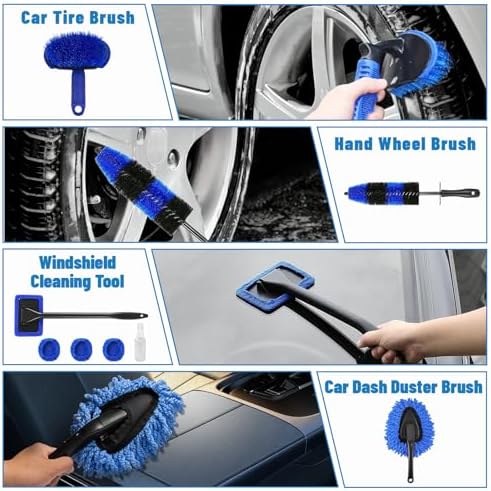 Car Detailing Kit,36pcs Car Detailing Brush Set,Car Cleaning Kit Detail Kit - Image 6