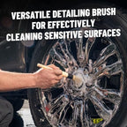 Chemical Guys, Boars Hair Detailing Brush for Wheels, Grilles & Interior - Image 6
