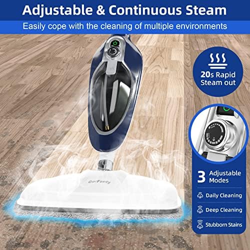 GorFanty Steam Mop - 10-in-1 Floor Steamer MultiPurpose Steam Cleaner - Image 5