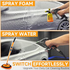M MINGLE Pressure Washer Foam Cannon Kit, Car Wash Brush with Long Handle - Image 2