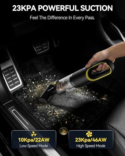 Handheld Car Vacuum Cleaner 23000Pa Rechargeable for Car Home Office - Image 3