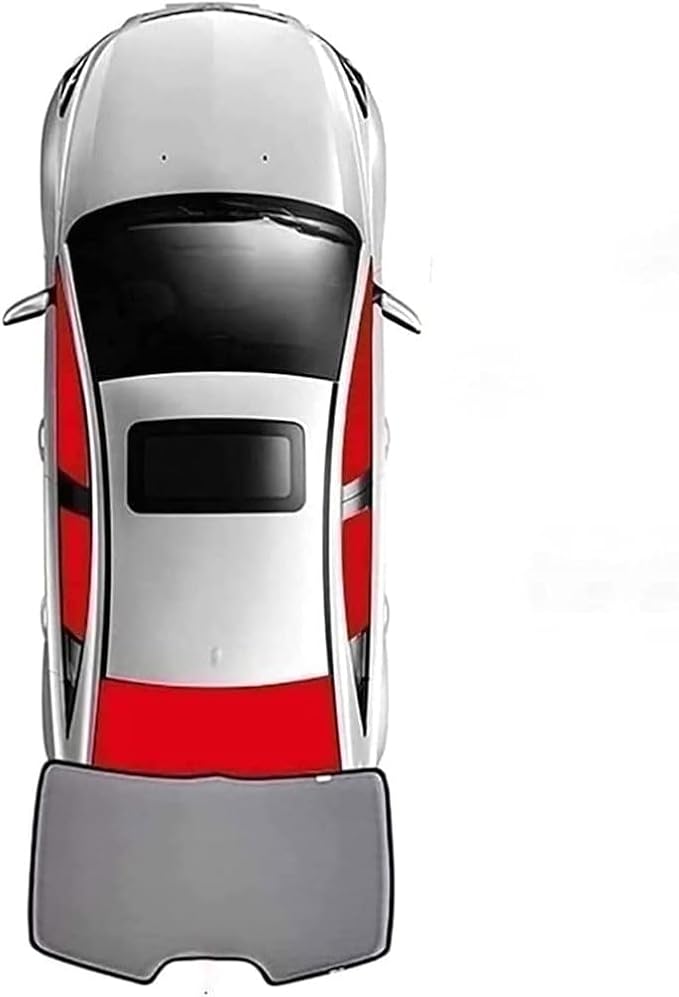 Car Side Window Sunshades for Volvo XC60 2. Gen (Spa) 2018-2024, Magnetic UV Protection Shades for Front/Rear Windows, Heat Resistant Sun Visor Shield Accessories,C/Rearwindshield by Unknown