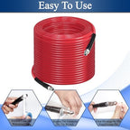 100FT Sewer Jetter Kit for Pressure Washer, 1/4''NPT Drain Cleaner Hose 5800PSI, Pressure Washer Cleaning Kit with Corner Rotating Button Sewer Jetting Nozzles, Quick Connect Set - Image 6