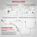 KEMIMOTO Universal Car Windshield Washer Pump Washer - Image 5