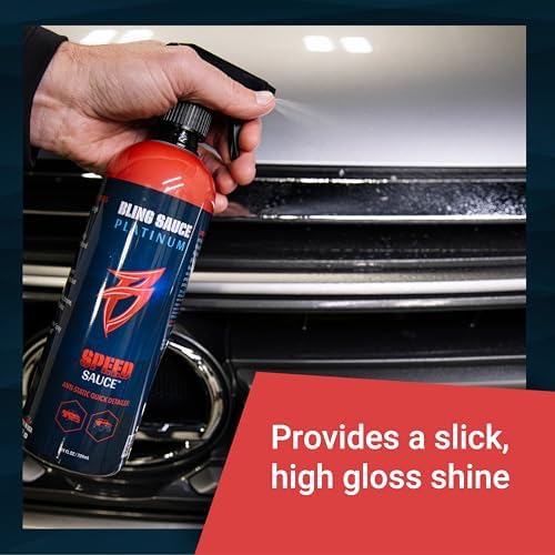 Bling Sauce Speed Sauce, Anti-Static Automotive Quick Detail Spray, 24 oz - Image 4