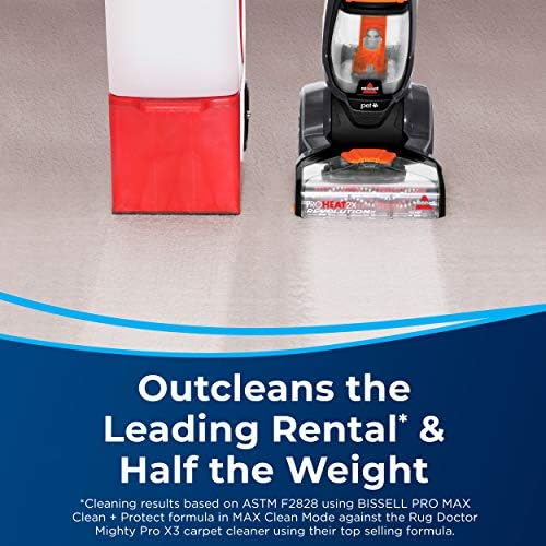 Bissell ProHeat 2X Revolution Pet Full Size Upright Carpet Cleaner, 1548F, Orange - Image 3