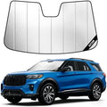 Windshield Sun Shade for Ford Explorer 2020-2024, Vehicle-Specific Design by Unknown