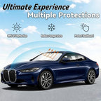 Windshield Sun Shade for 2021-2026 BMW 4 Series 430i 440i i4 M4 - Image 3