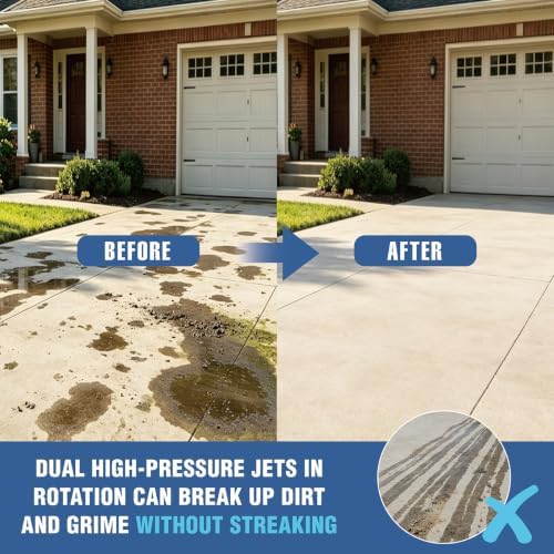 JANZ 24'' Pressure Washer Surface Cleaner with Dual Handle - Image 4