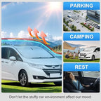 Custom Fit Windshield Sun Shade for Honda Odyssey 2011-2017 - Image 6