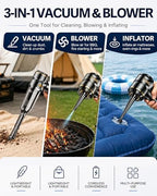houscly Car Vacuum Cordless Mini Handhled 4-in-1 High Power Cleaner 20000Pa - Image 5