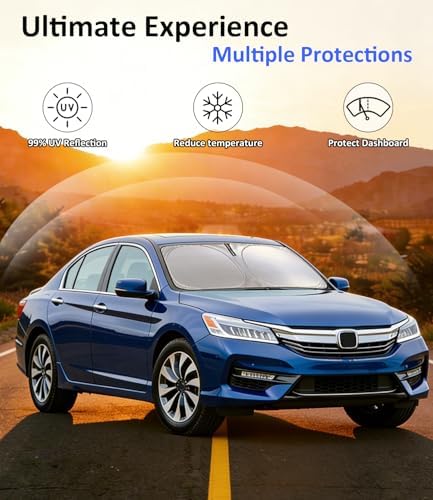 Windshield Sun Shade for Honda Accord 2013-2017 Accessories - Image 3