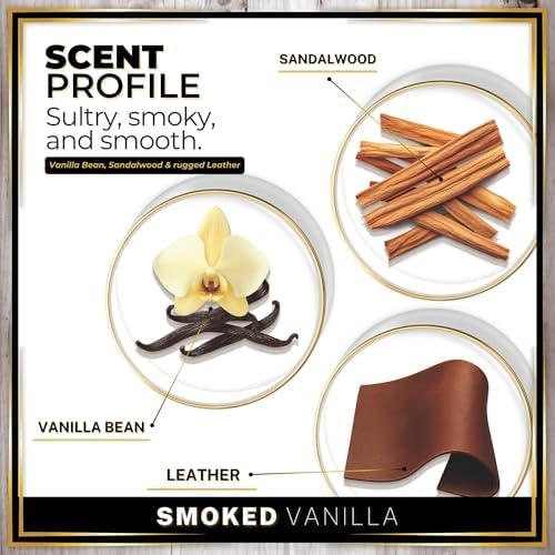 Urban Naturals Car Air Freshener Diffuser 3 Pack, Smoked Vanilla Scent - Image 4