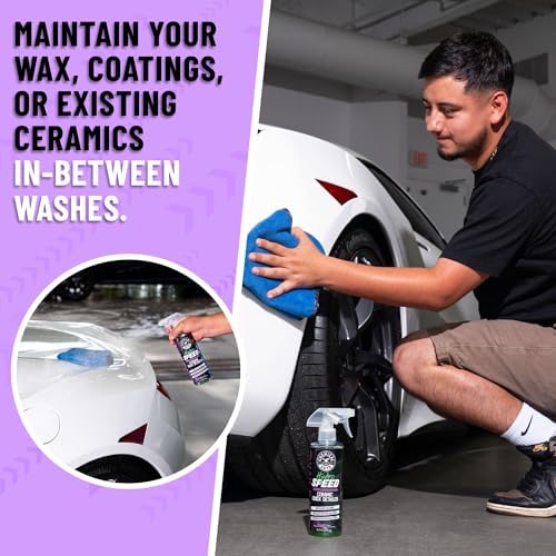 Chemical Guys, HydroSpeed Ceramic Quick Detailer Spray, Slick Gloss, 16 oz - Image 5