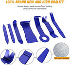 GOOACC GRC-90 Set 8PCS Auto Trim Scratch Removal Tool Car Audio Dash Panel Window Molding Fastener Remover Tool Kit-Blue - Image 3