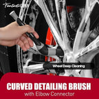 Fantasticlean 7PCS Wheel Tire Brush Kit for Car Detailing Cleaning - Image 5