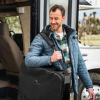 FXW Dog Playpen Storage Bag, Designed for RV Trips, Black, 1 Pack | Fits FXW Pens Only(32" H 8 Panels & 9 Stakes), Comfortable Carry, Neat Storage, Wear-Resistant, Patented - Image 2