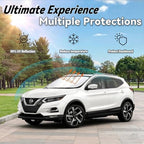 Windshield Sun Shade for Nissan Rogue Sport 2017-2024 Accessories - Image 3