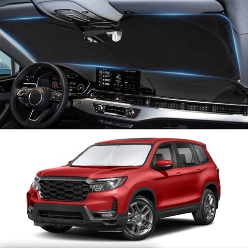 Windshield Sunshade for 2019-2026 Honda Passport Window Sun Visor Shade by INSAUTO