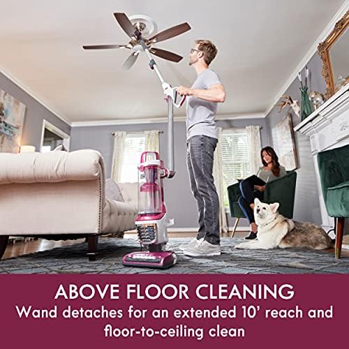 Kenmore DU5092 bagless Upright Vacuum Carpet Cleaner 2-Motor Power Suction with Hair Eliminator brushroll, pet Handi-Mate, 2L, Wine W/Lift-up Design - Image 5